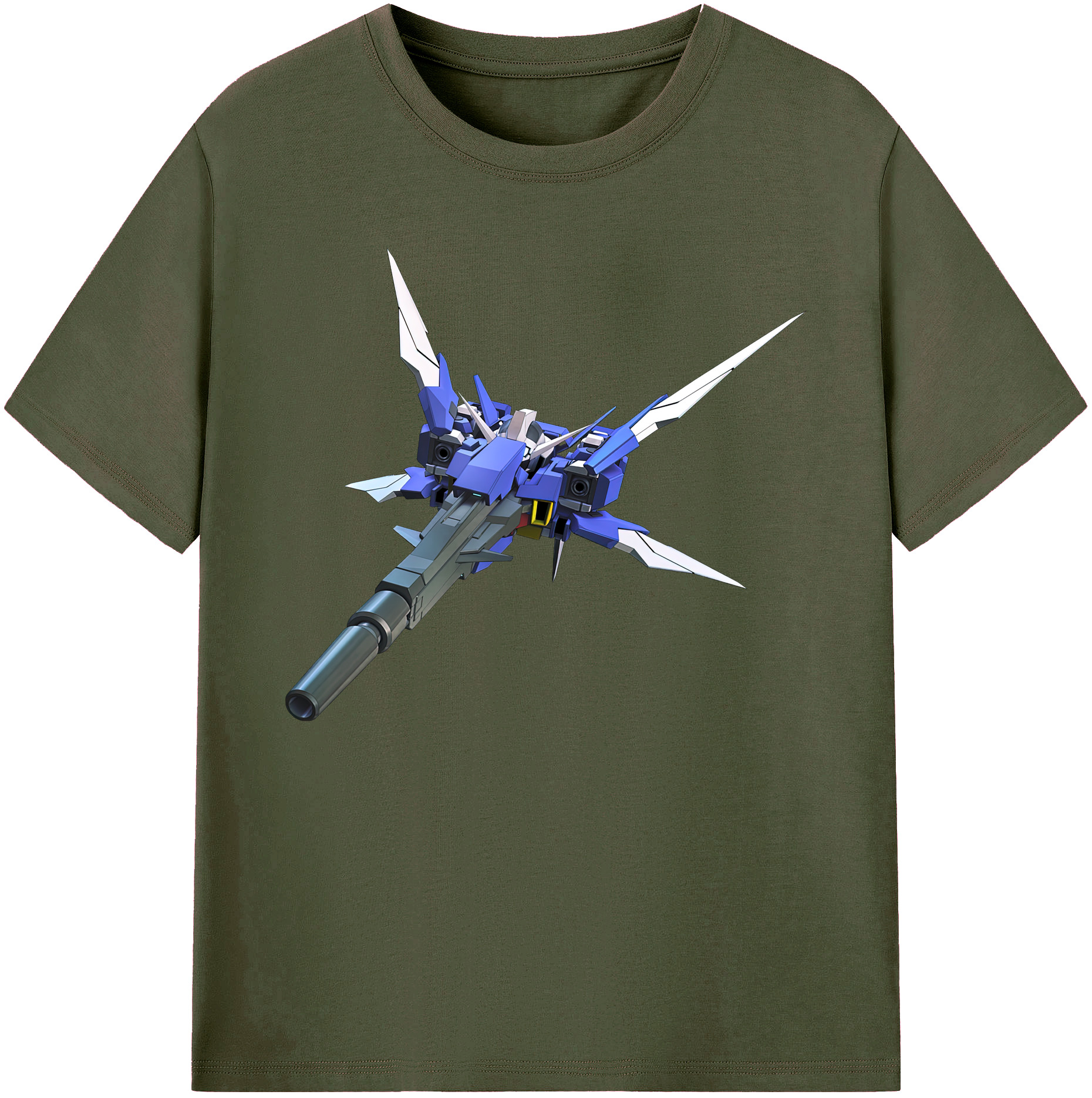（画像用） 機動戦士ガンダム Mobile Suit Gundam 綿100％ メンズ半袖Tシャツ｜肌触りやわらか＆通気性